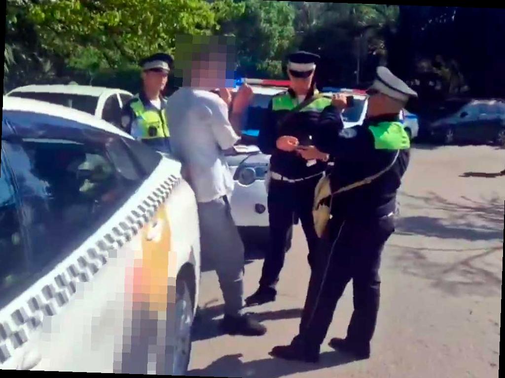 Пьяный водитель такси устроил погоню с полицией в Сочи