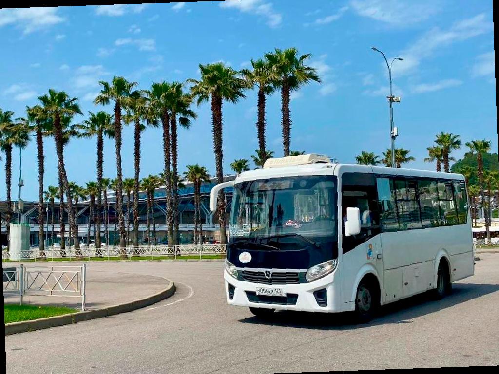 Изменения маршрута автобуса №92 в Сочи начнут действовать с понедельника