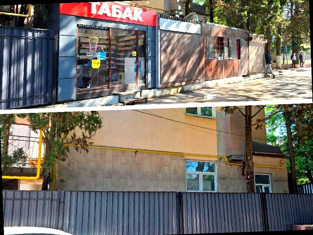 В Адлере ликвидировали незаконные торговые точки
