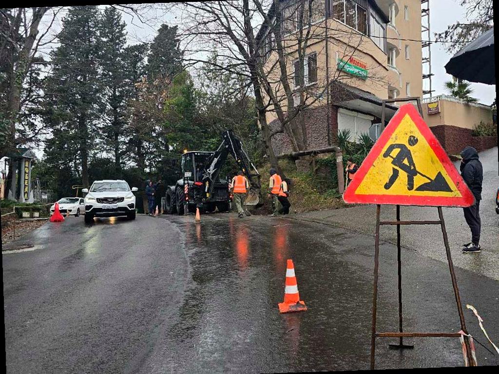 Ремонт Новороссийского шоссе в Сочи будет завершен к концу июня