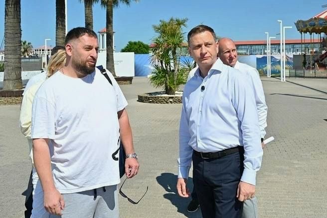 Сроки снятия заборов на Южном моле и завершение реконструкции