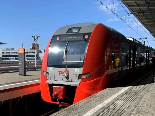 Изменение маршрута двух электричек в Сочи 11 сентября